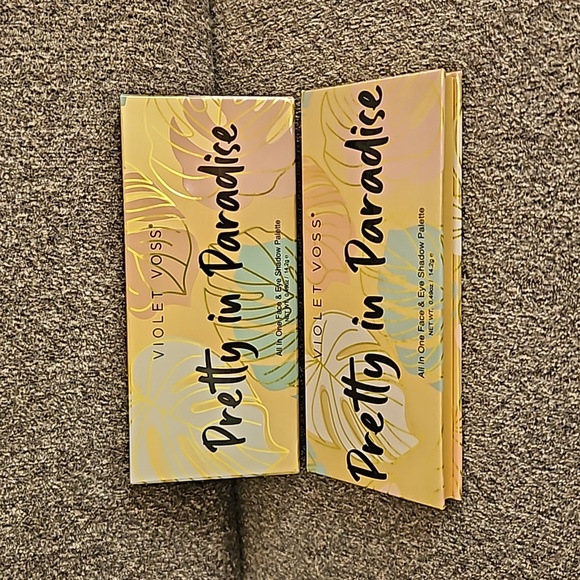 Violet Voss Pretty in Paradise All in One Face & Eye Shadow Palette - Picture 2 of 7